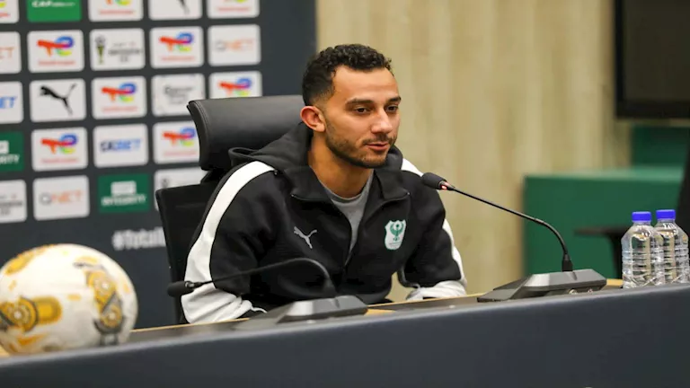 ماذا قال لاعب المصري عن مواجهة شباب بلوزداد في إياب الكونفدرالية؟