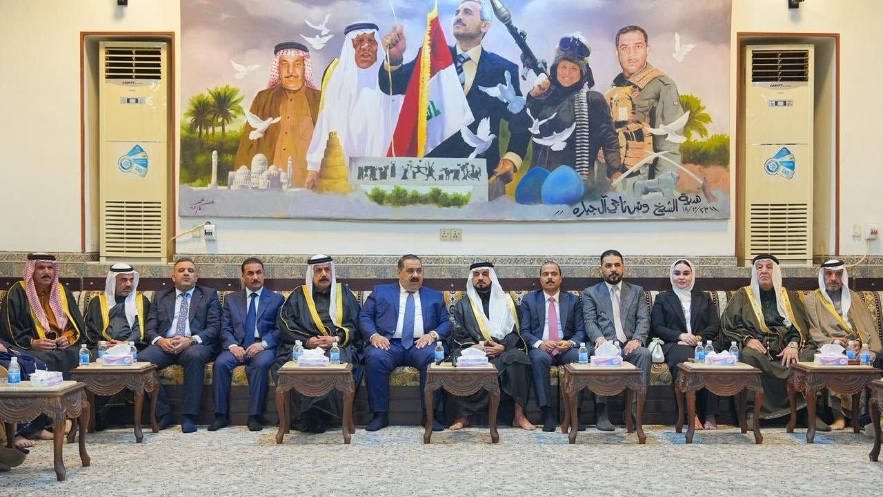 السامرائي يزور مضيف الجبارة في قضاء العلم ويلتقي شيوخ صلاح الدين