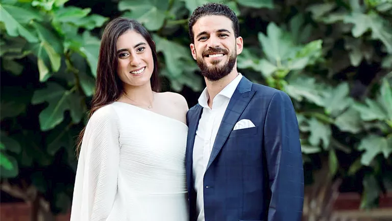 نور الشربيني تحتفل بعيد ميلاد زوجها عمر الحلو